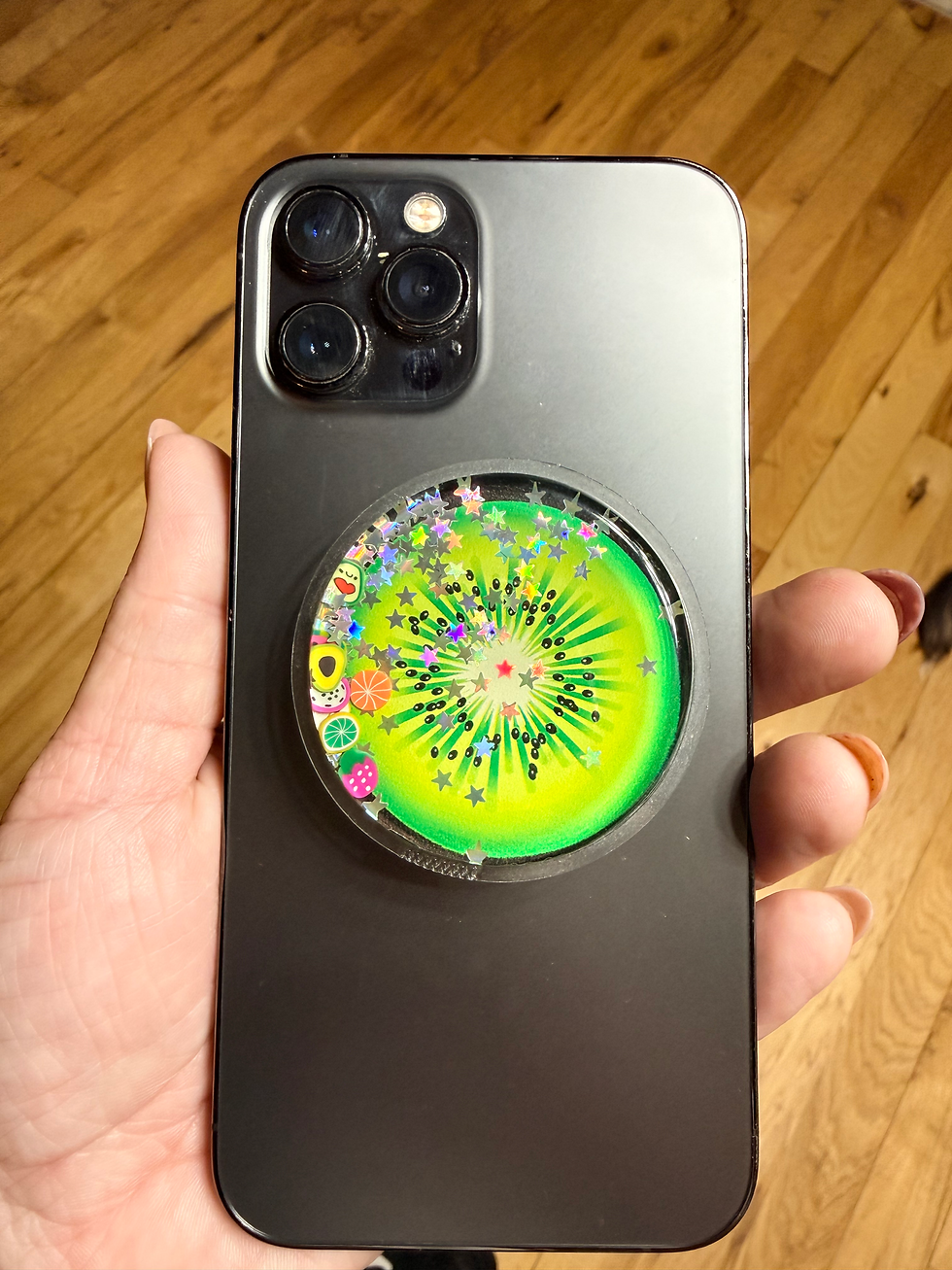 Thumbnail: GLITTER GRIP FOR PHONE
