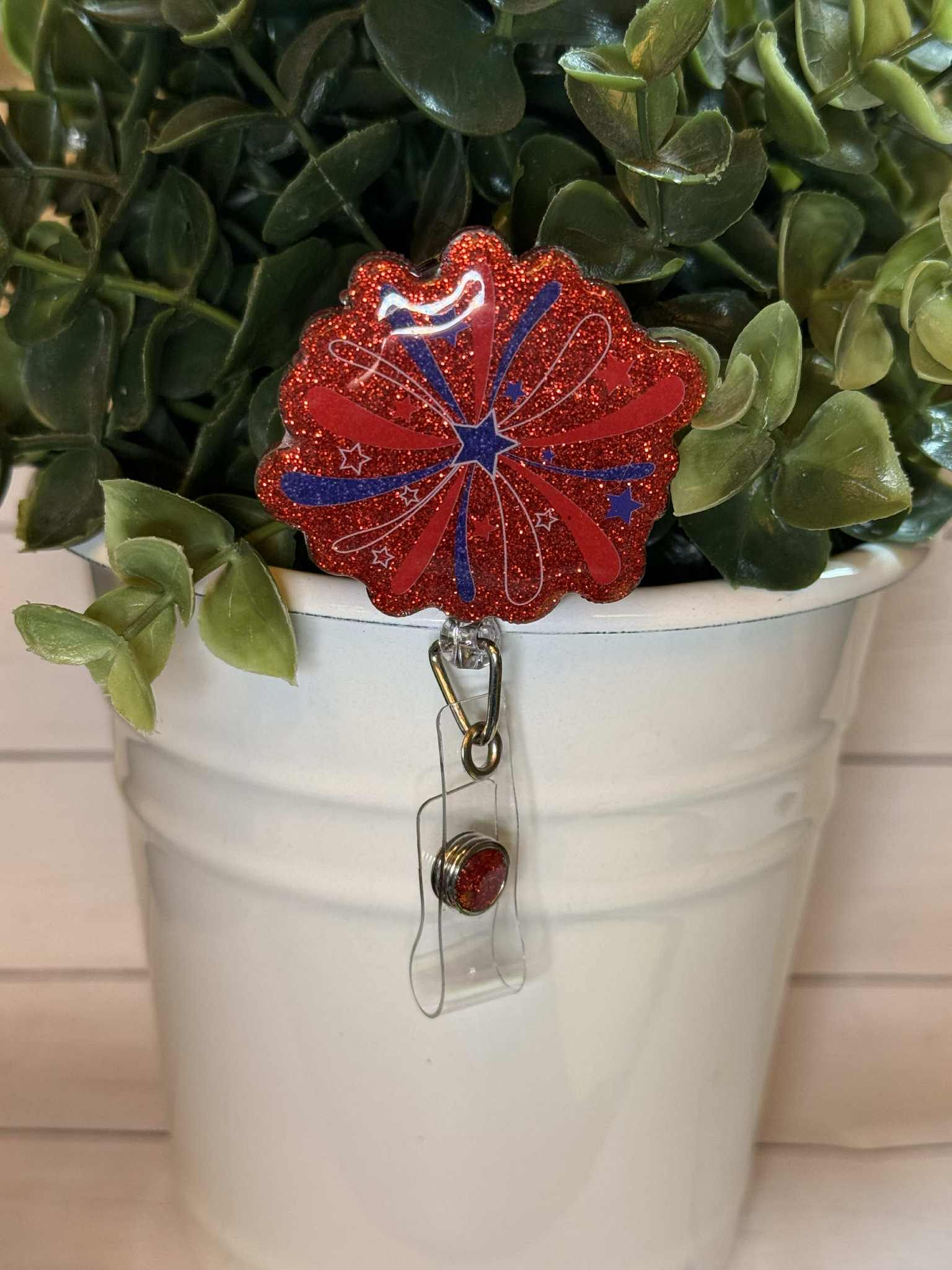 Firecracker-Red Glitter