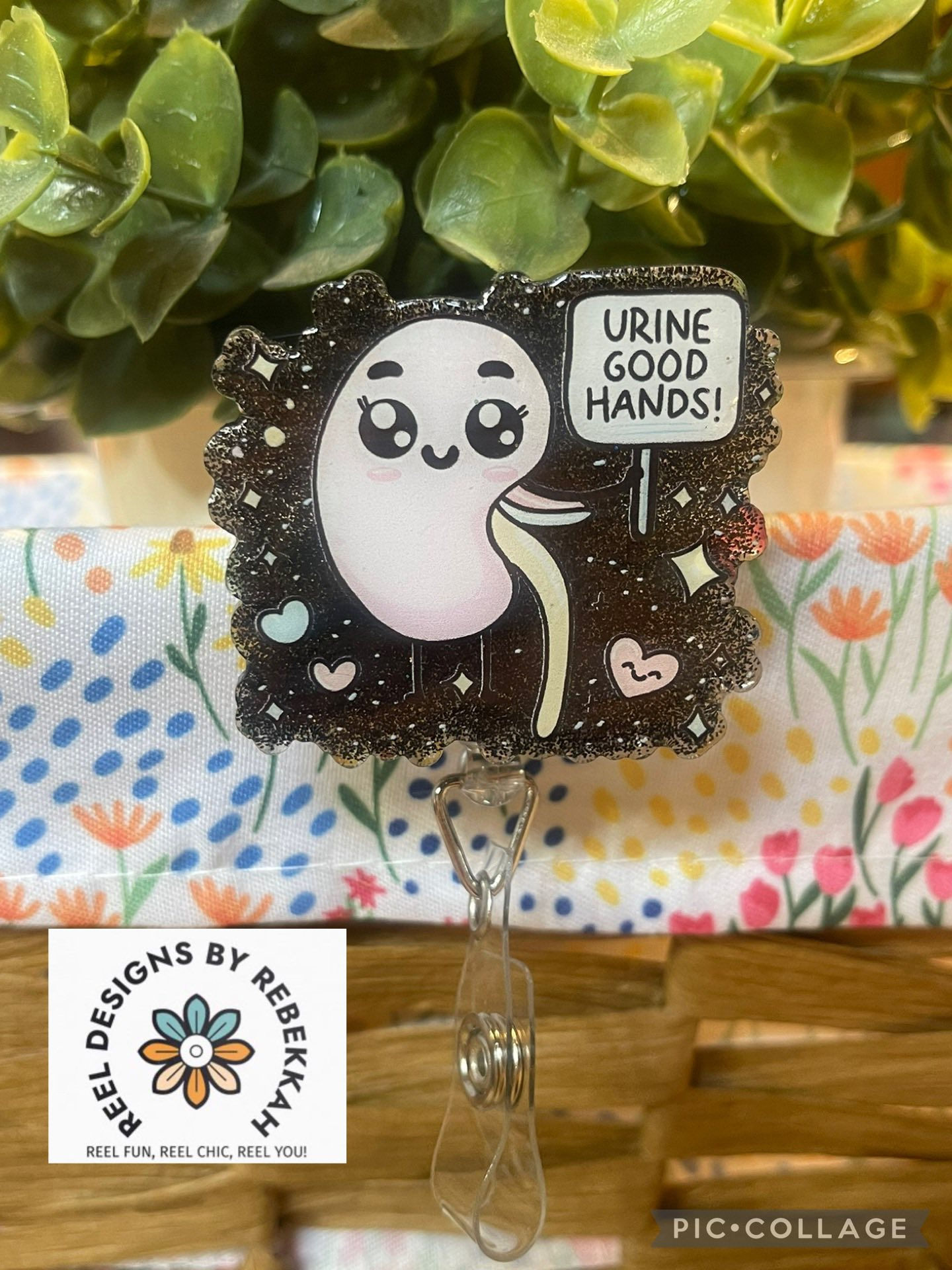 HAND DRAWN Urine good hands-black