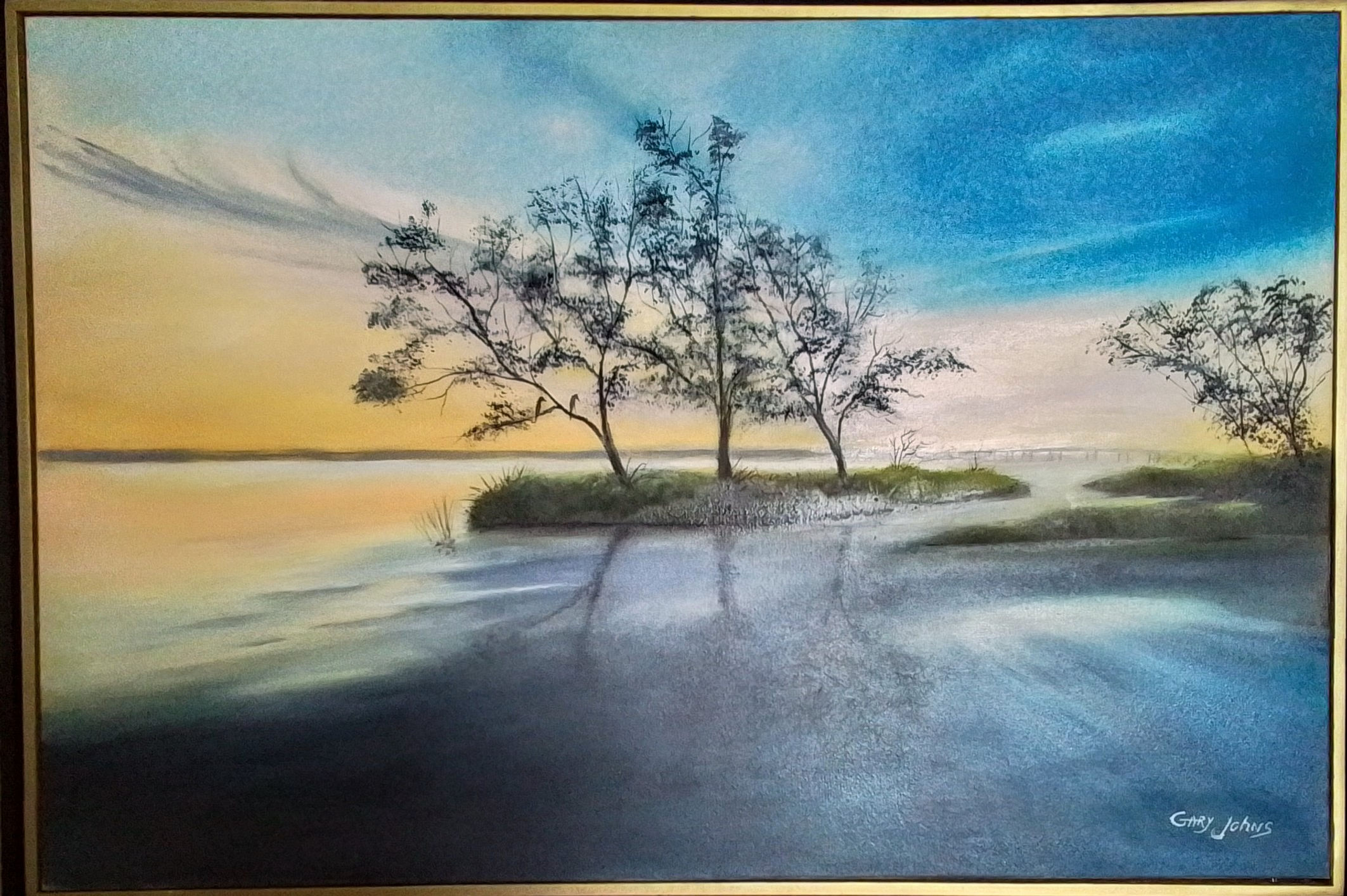 Butterscotch Skies, by Gary Johns