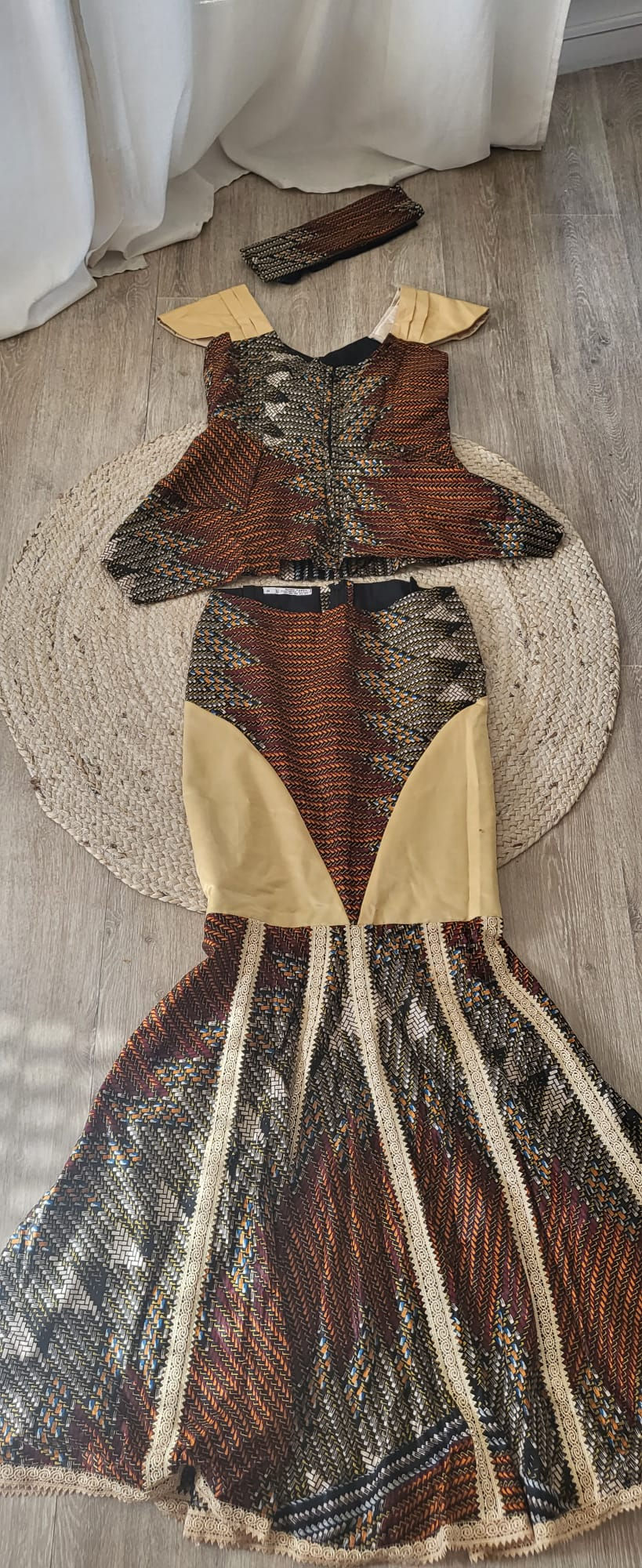 Ensemble wax et satin - T40