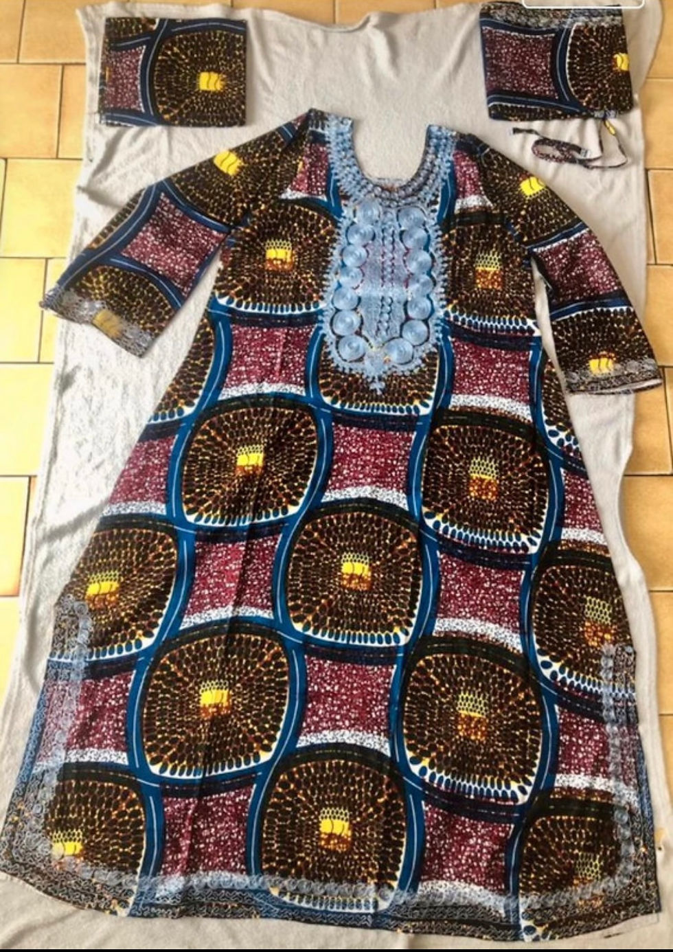 Robe wax multicolore - T50
