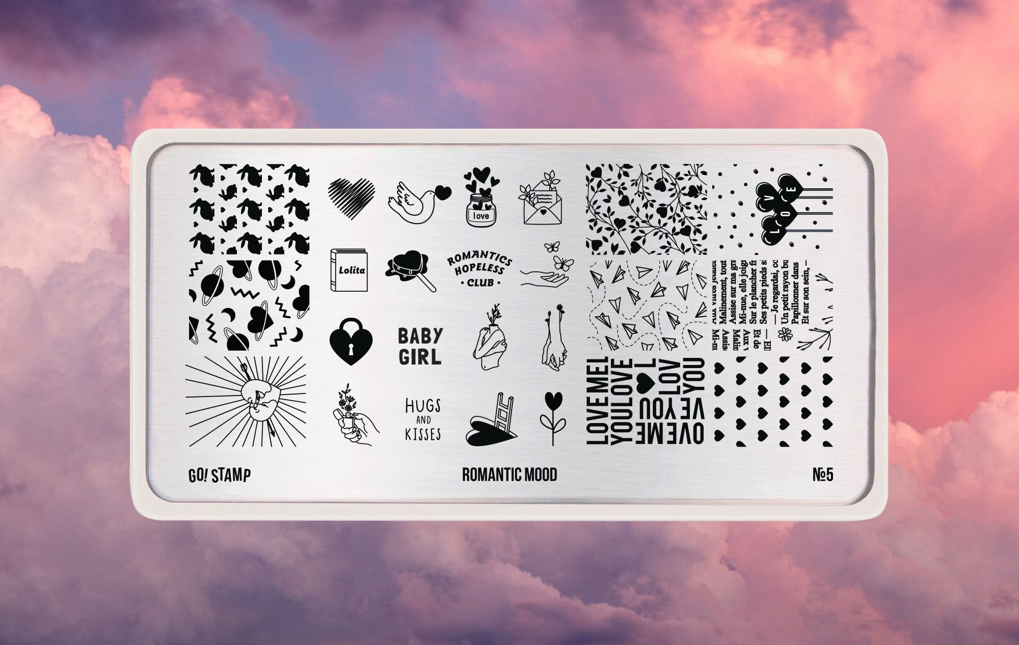 Go Stamp Romantic Mood