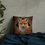 Thumbnail: Celtic fox pillow with insert - gothic witchy house - pentagram wicca wiccan