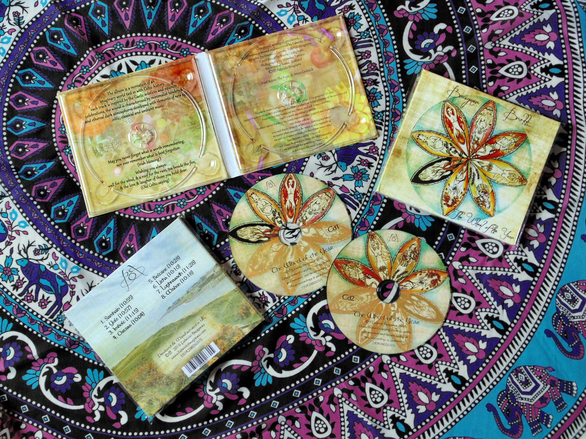 Wheel of the Year Meditation CD EAN/UPC 193428026315