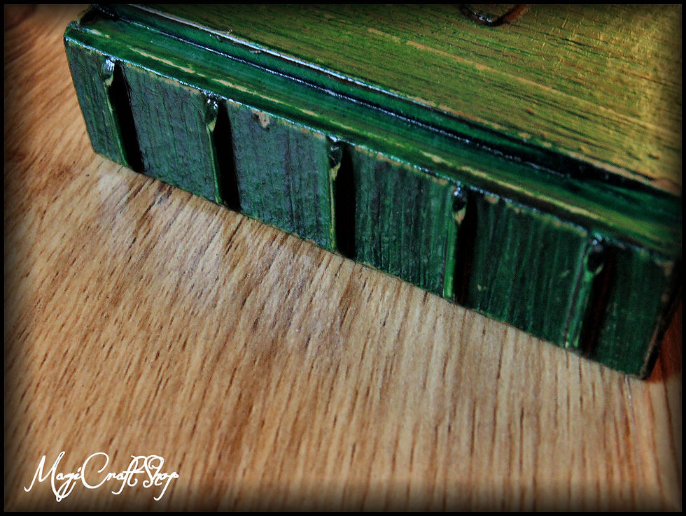 Thumbnail: MICRO CHARMED Book of Shadows - MICRO size 8x6 cm