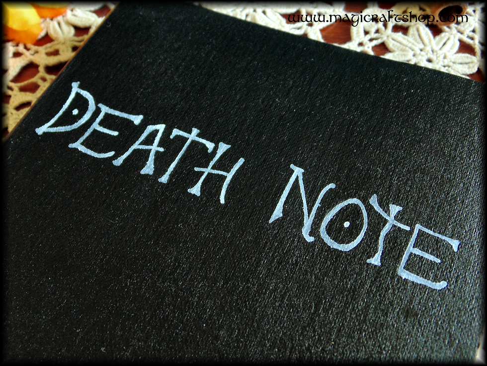 Thumbnail: Manga Death Note Book Replica with original rules