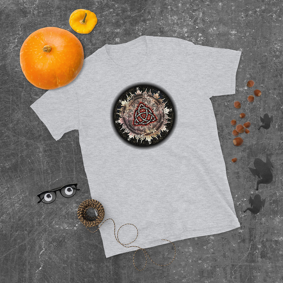 Thumbnail: Cyberpunk Short-Sleeve Unisex T-Shirt triquetra