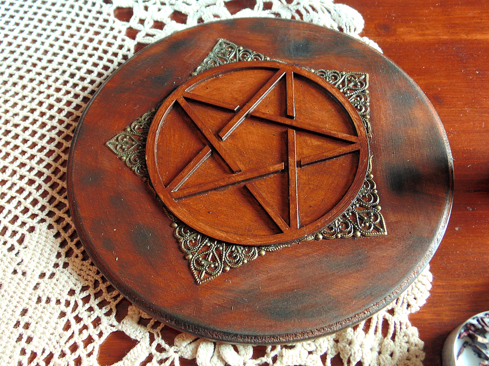 Thumbnail: Witchy wicca cabinet altar set starter kit witch box
