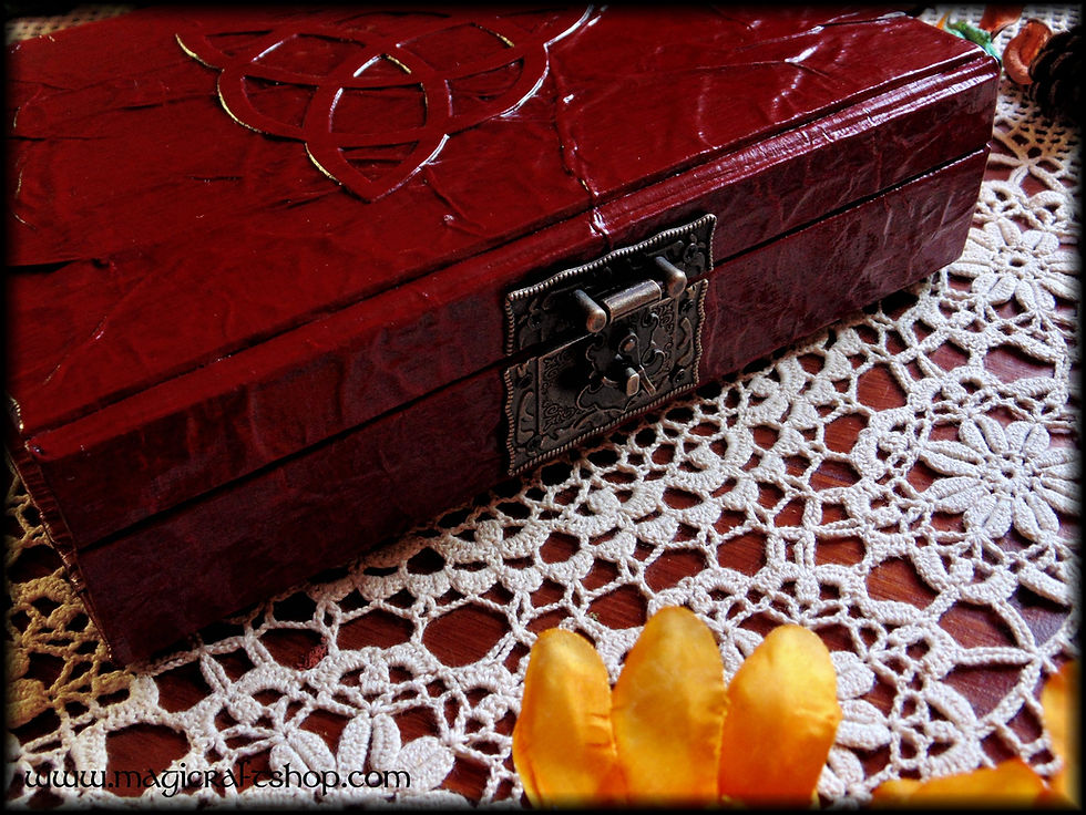 Thumbnail: PENTACLE LOCK Book of Shadows - MEDIUM size 22x16 cm