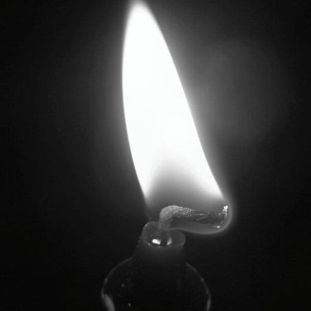 Samhain: spirits candle