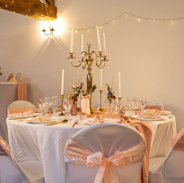 Rose Poudré - doré