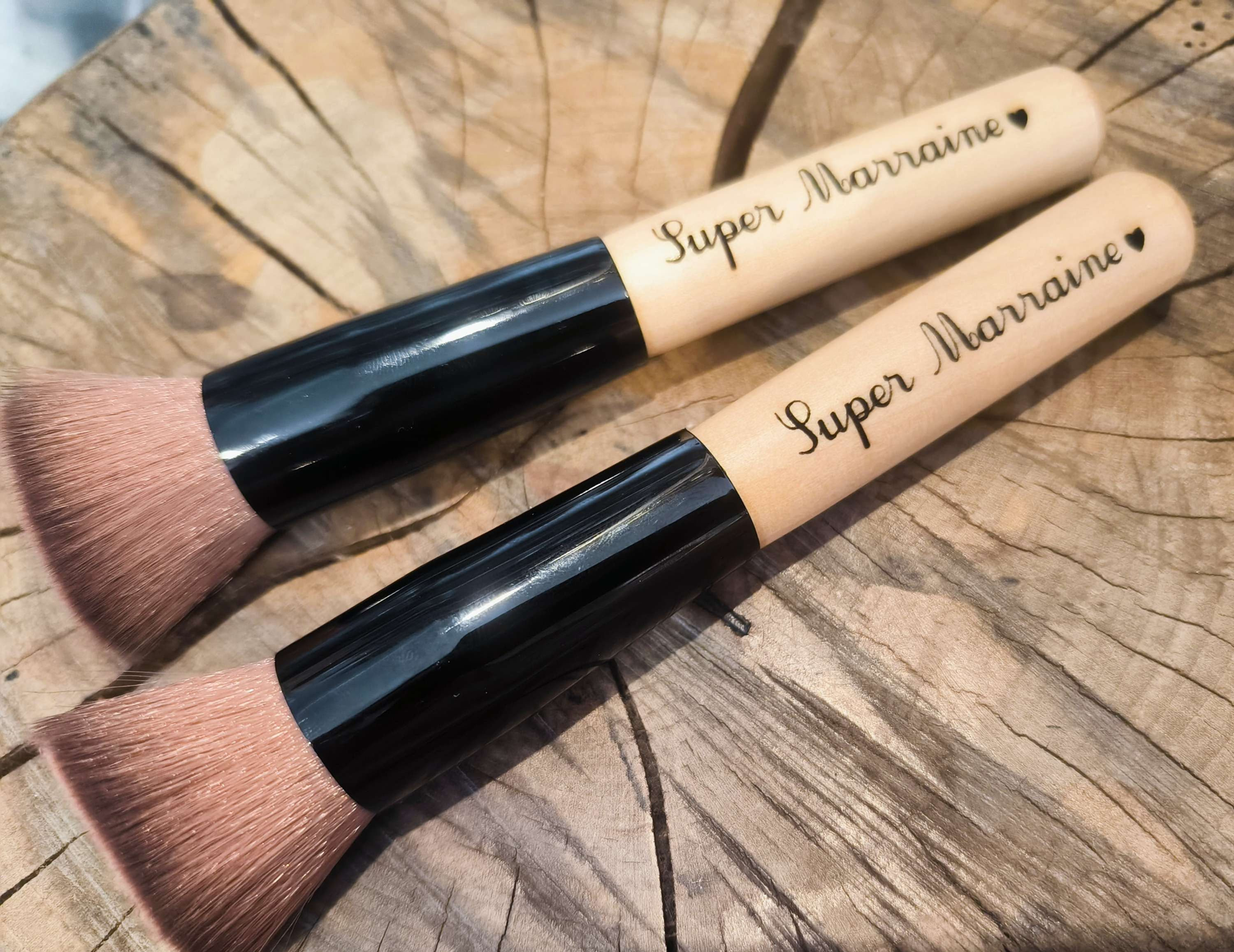 Pinceau maquillage personnalisé 