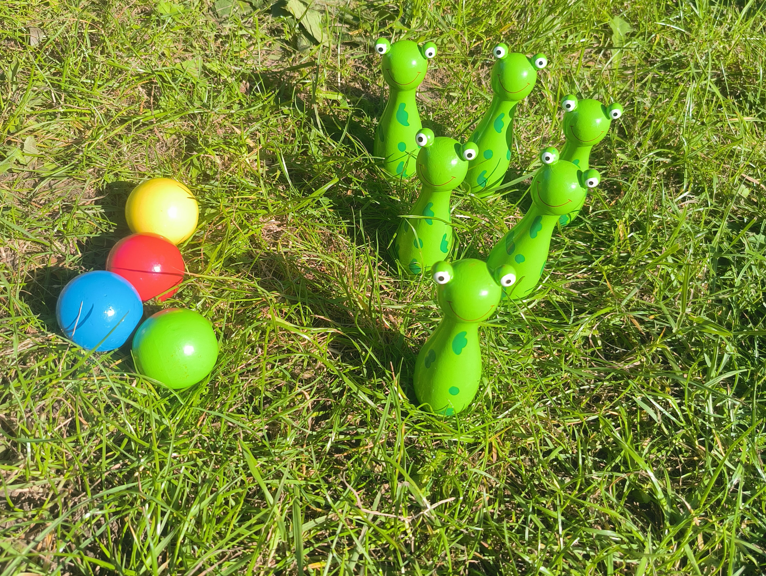 Jeu de Minnie quille grenouille 