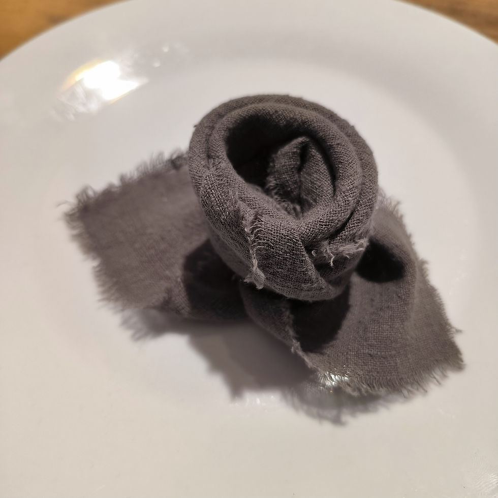 Serviette gaz de coton kaki