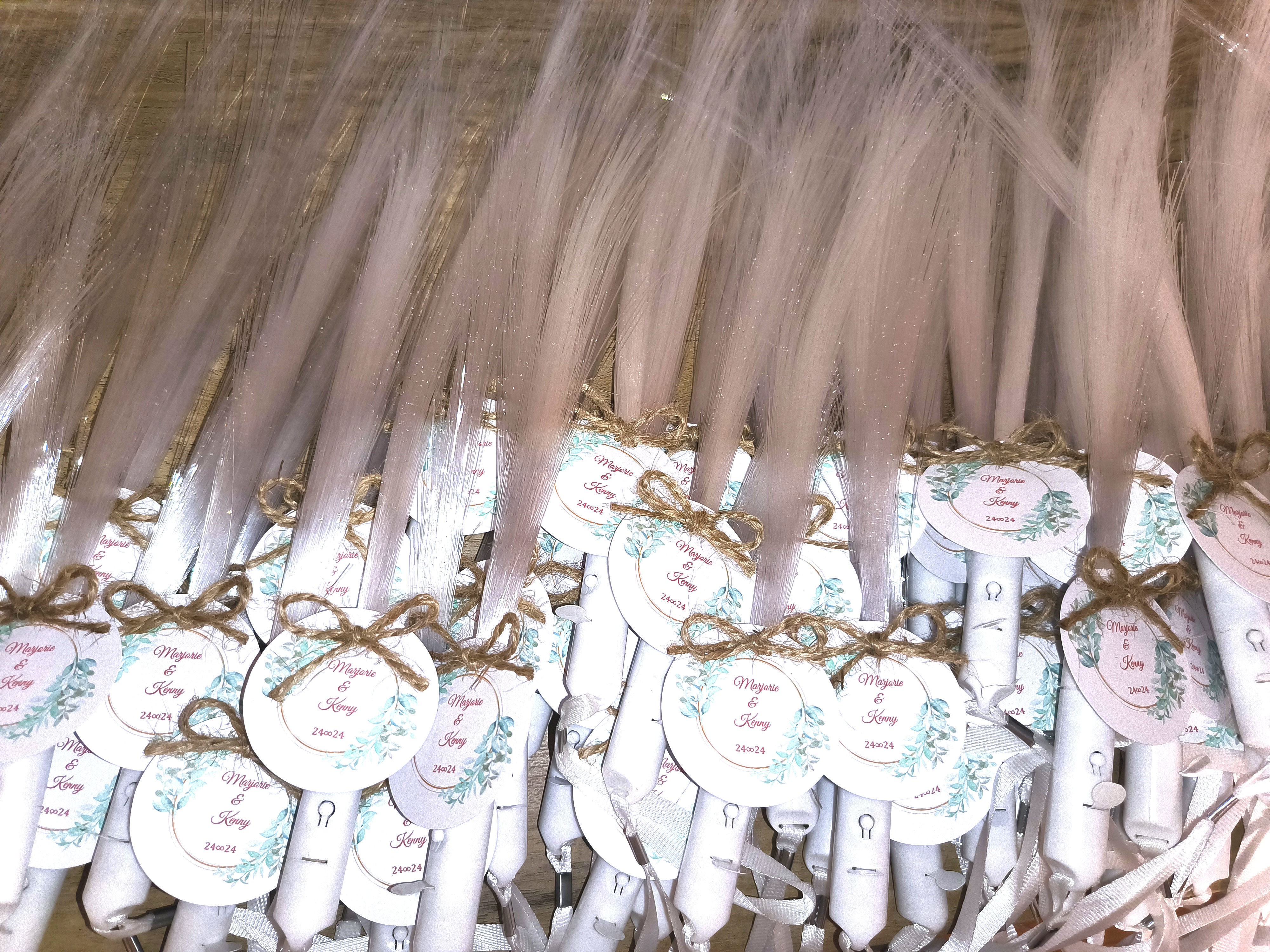 Scintillant personnalisé à piles 