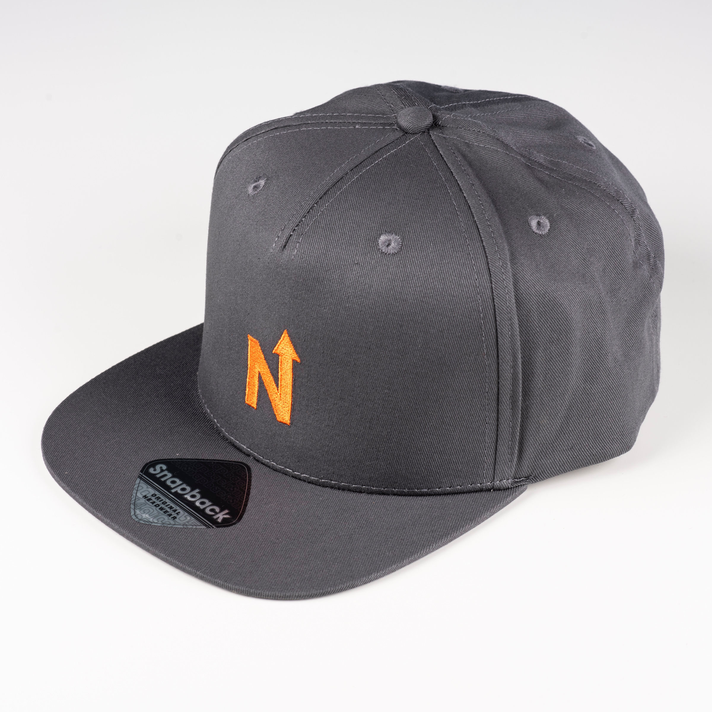 Flat Peak - Charcoal Grey