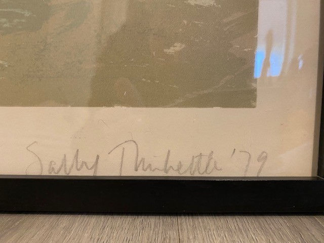 Thumbnail: Vintage Artist Proof Print date 1979 by ' Sally Thirkettle'