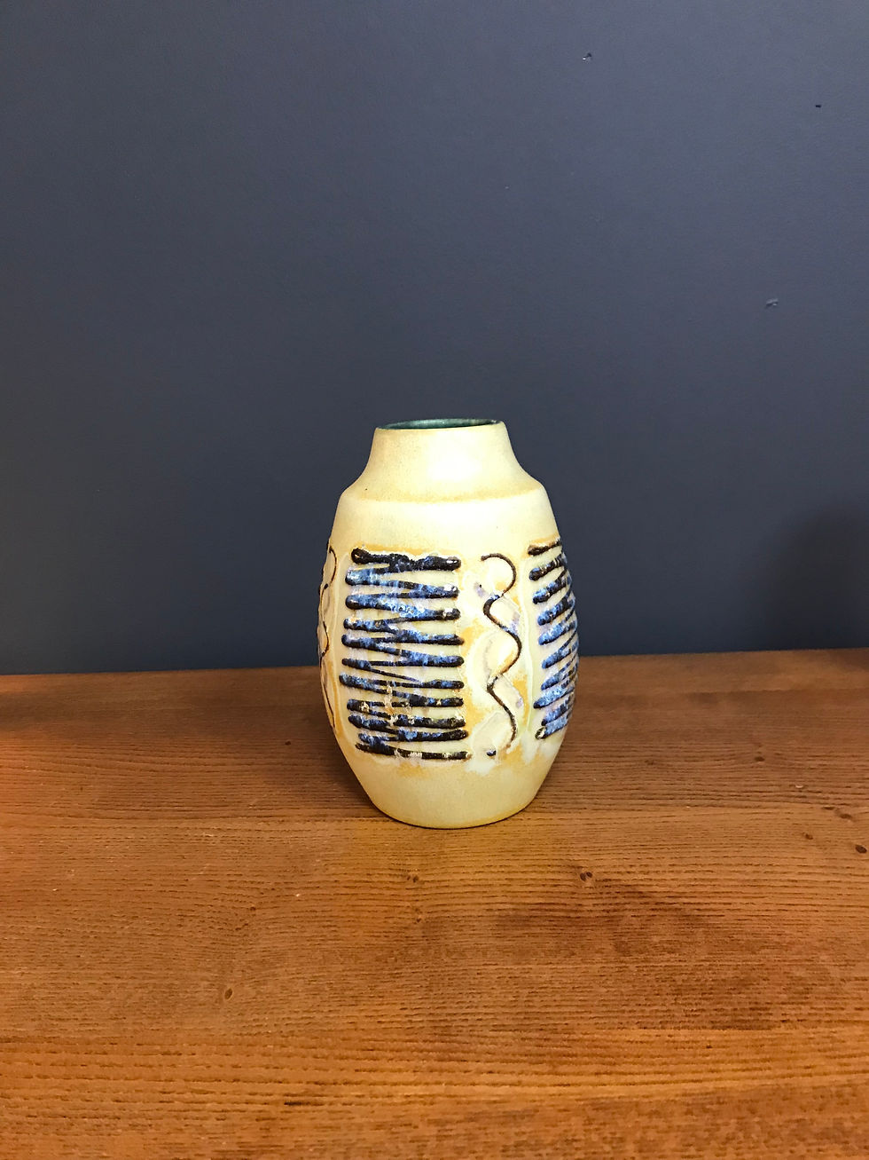 West Germany Art Vase