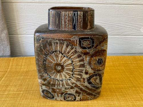 Mid-Century Royal Copenhagen Fajance Bacca Series Vase | Un-Covered
