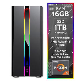 Computador Gamer CertoX - STREAM  1025 GA