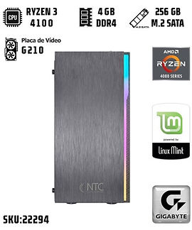 Computador NTC Home - AMD Ryzen 3 5000 GA