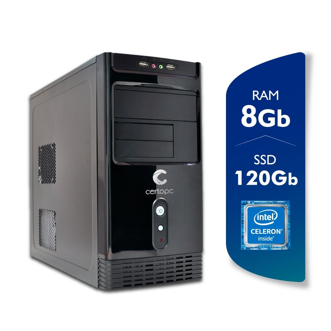 Computador Certo PC Fit II 004 - Celeron Dual Core (J4005 / 8GB ...