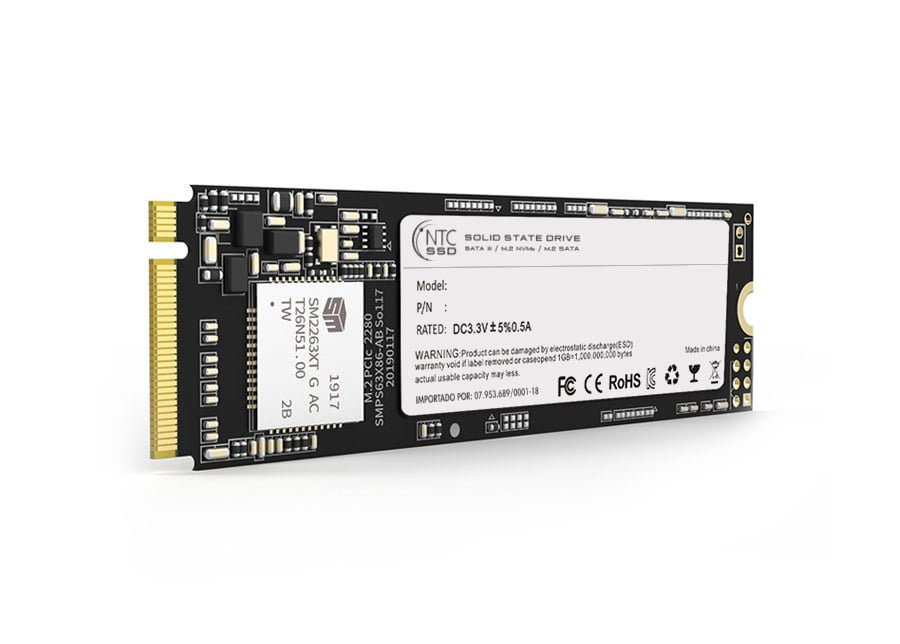 M.2 2280 SSD NVMe 256GB 7枚セット SSD NTC 256GB NVMe M.2 2280 - NTC Computadores