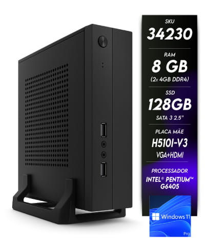 34230 - Minicomputador NTC Mini ITX II Intel - 2107 TC WIN11PRO 34230 - Minicomputador NTC Mini ITX II Intel - 2107 TC WIN11PRO