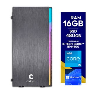 Computador Certo PC Select II 8315 (i5-11400 / 16GB / SSD480GB