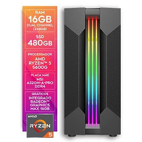 Computador Gamer CertoX STREAM  - 1036 MSI