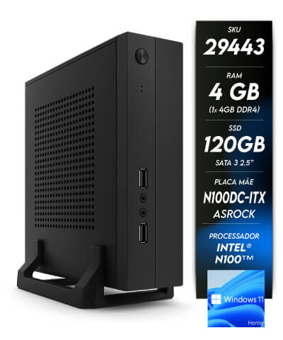 29443 - Minicomputador NTC Mini ITX II Intel - 2100 WIN11SL - NTC