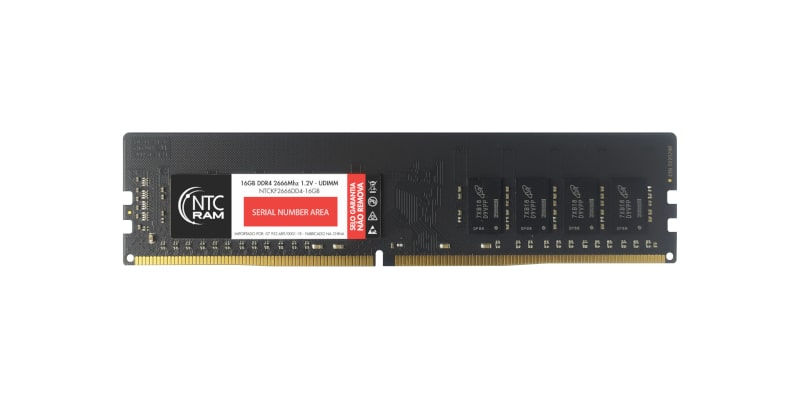 Memória NTC 16GB DDR4 2666 Mhz - UDIMM - NTCKF2666DD4-16GB - NTC