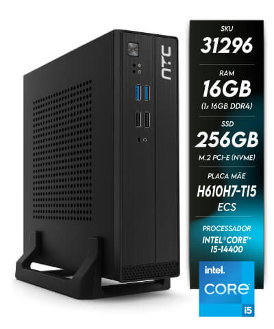 31296 - Minicomputador NTC Mini ITX II Intel - 8116 EC - NTC