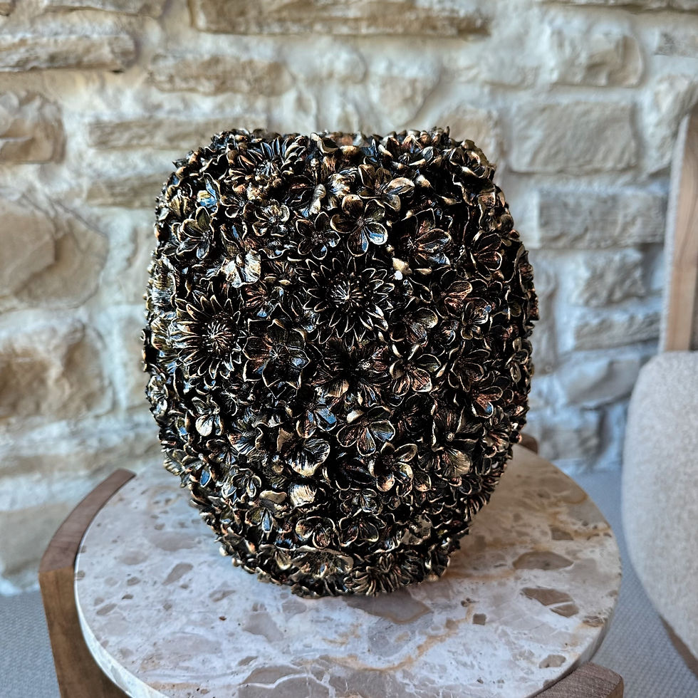 Violeta Large Bronze Vase