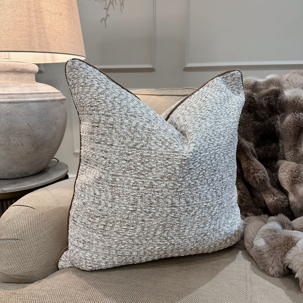 Thumbnail: Lavish Nalvin Natural Cushion 22"