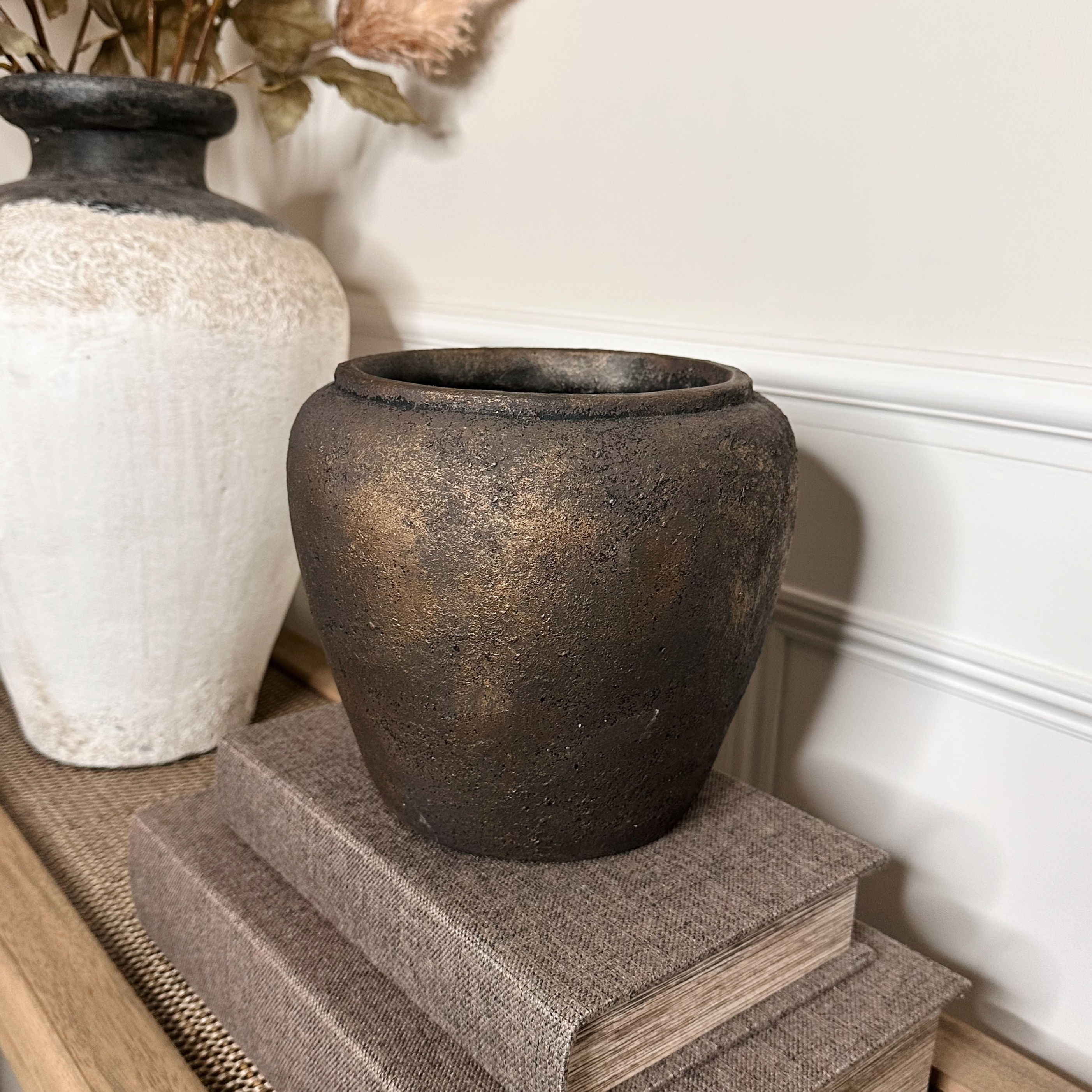 Chelise Mocha Vase