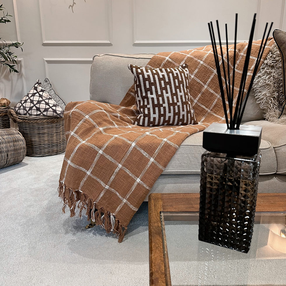 Beni Throw Ginger/Natura