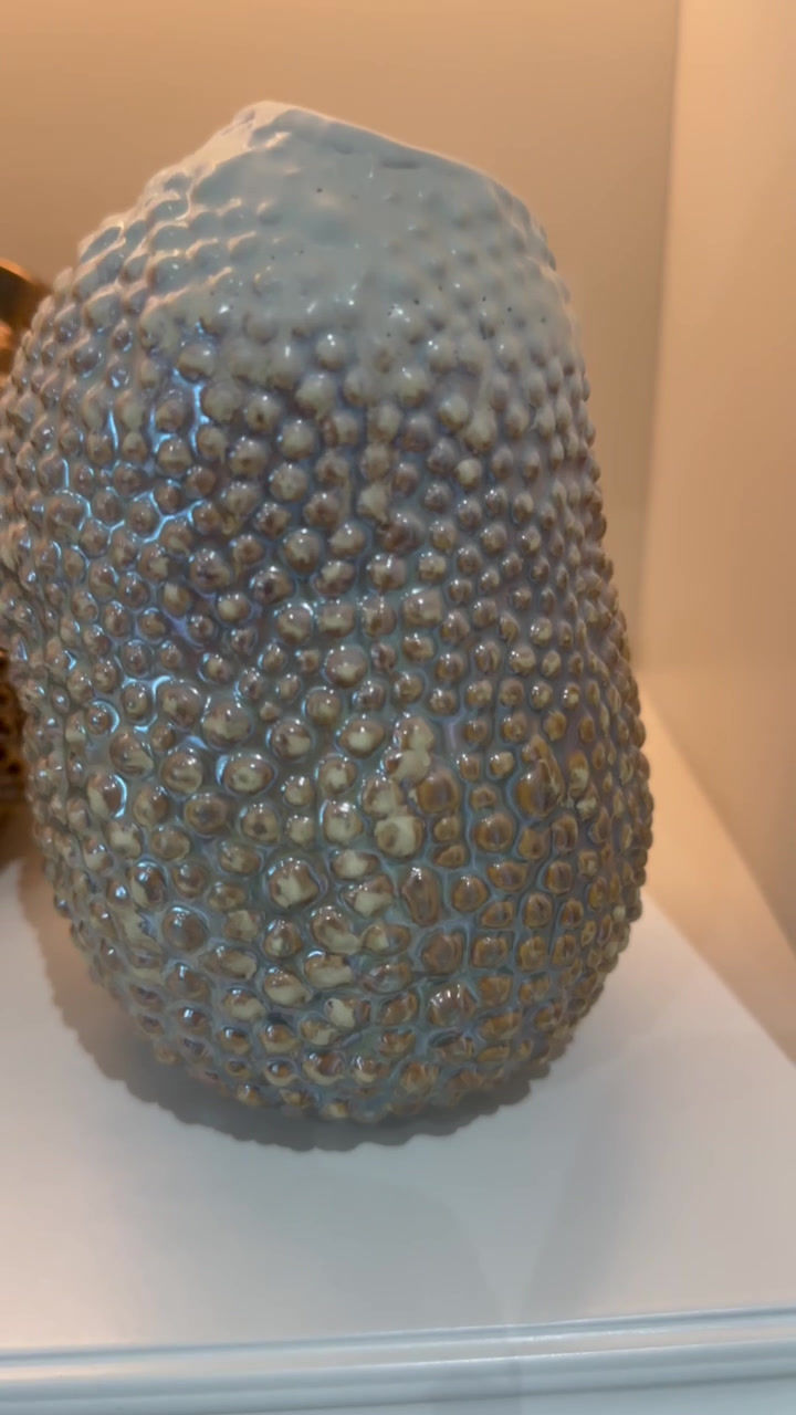 Thumbnail: KYANA Small Cream / Brown Vase