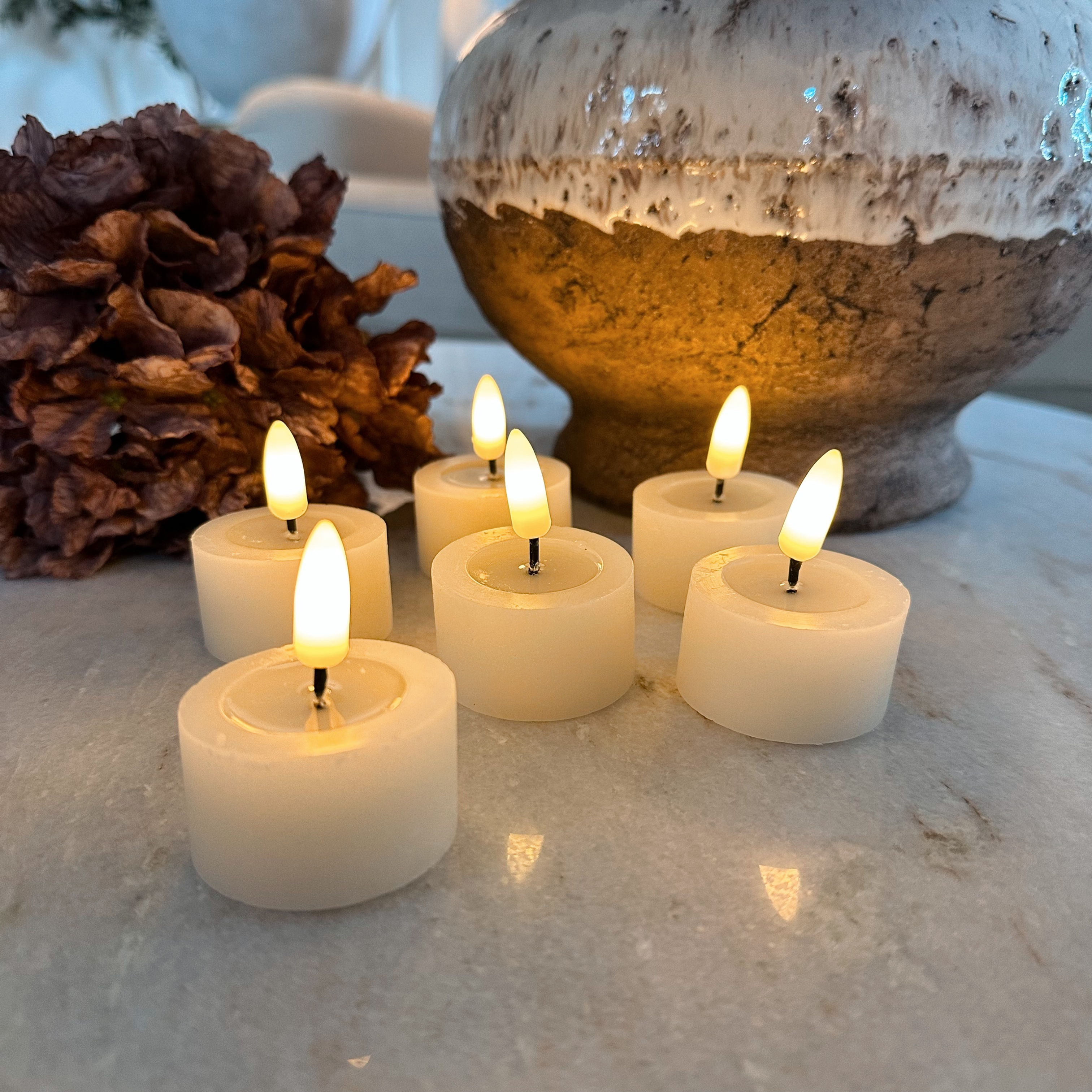 LED Tealight Candles 6pk