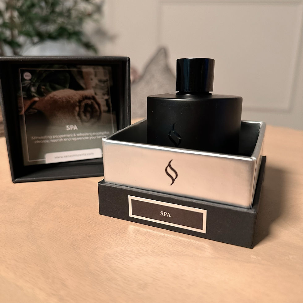 Spa - 30ml Fragrance for Mist Diffuser styled with the lid off