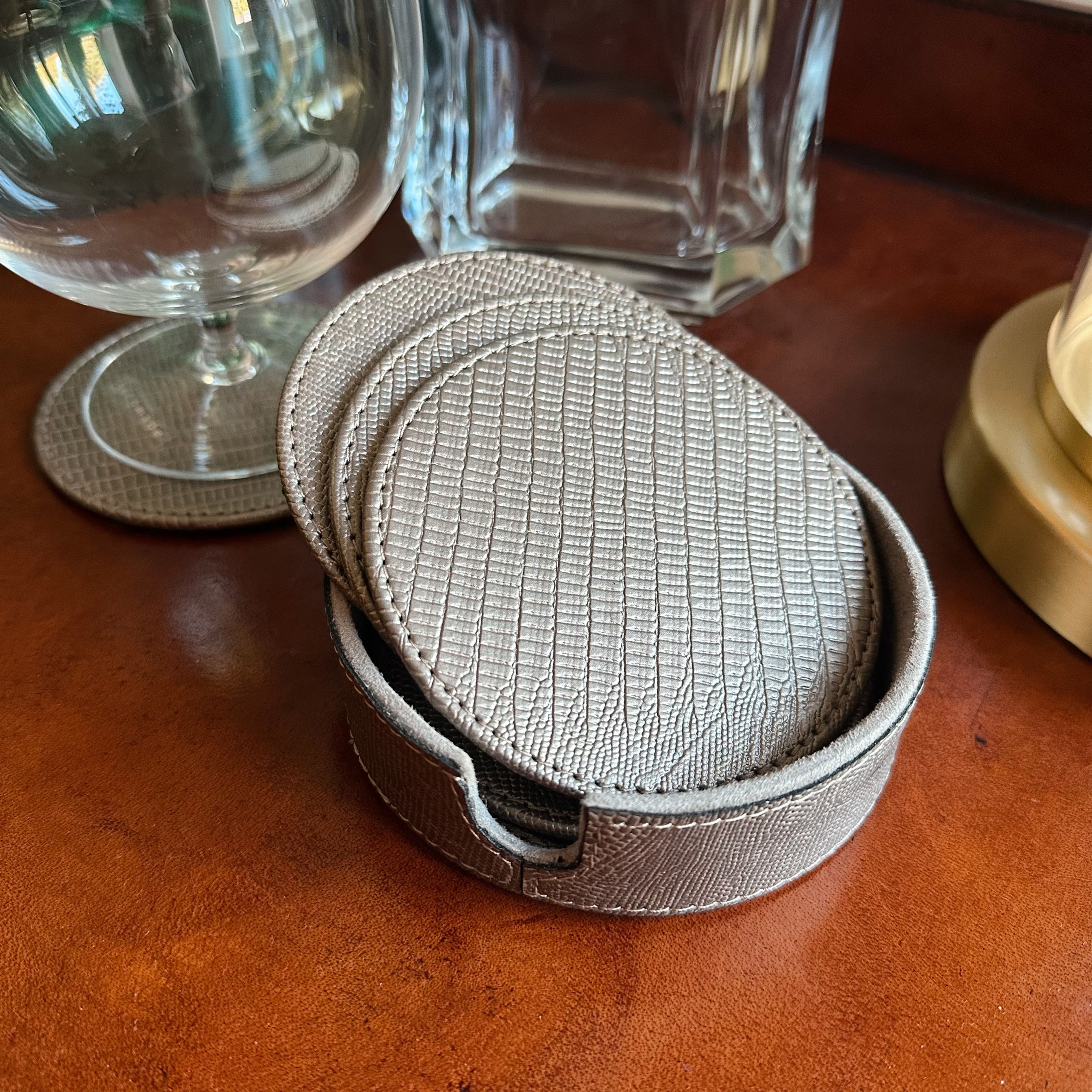 Rafal Taupe Coasters