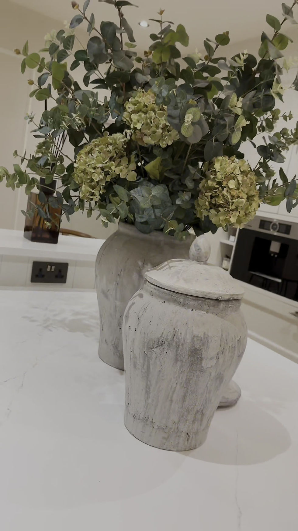 Thumbnail: Bloomville Stone Ginger Jar