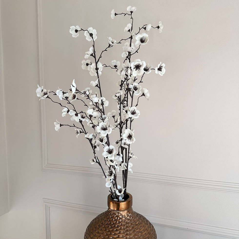Thumbnail: Ivory Cherry Blossom Spray 96cm