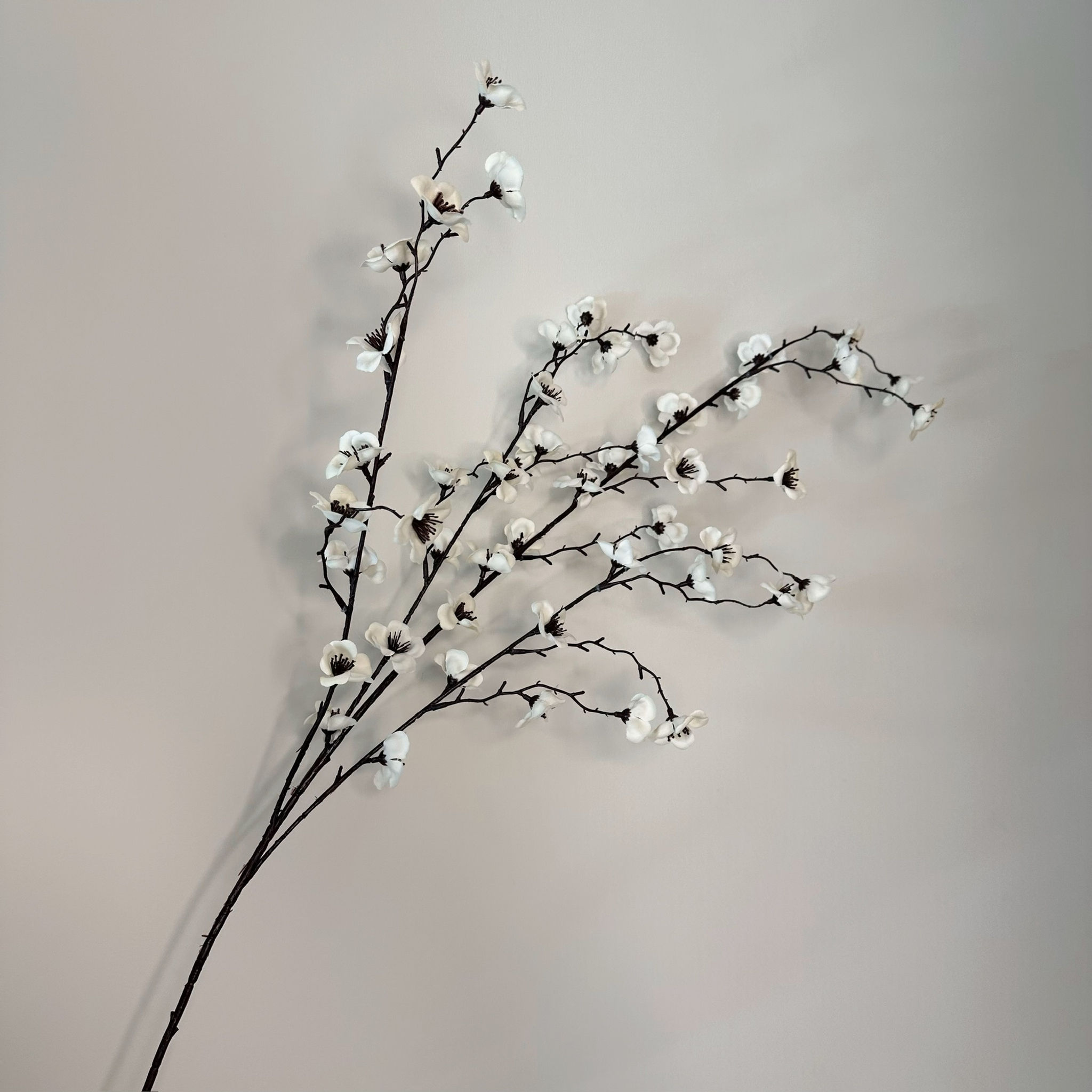 Ivory Cherry Blossom Spray 96cm