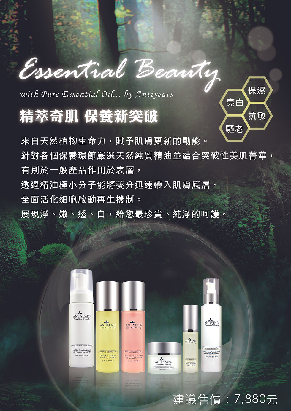 精萃奇肌系列保養品