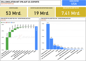 39% Zoll auf US-Exporte – Wer die Zeche zahlt