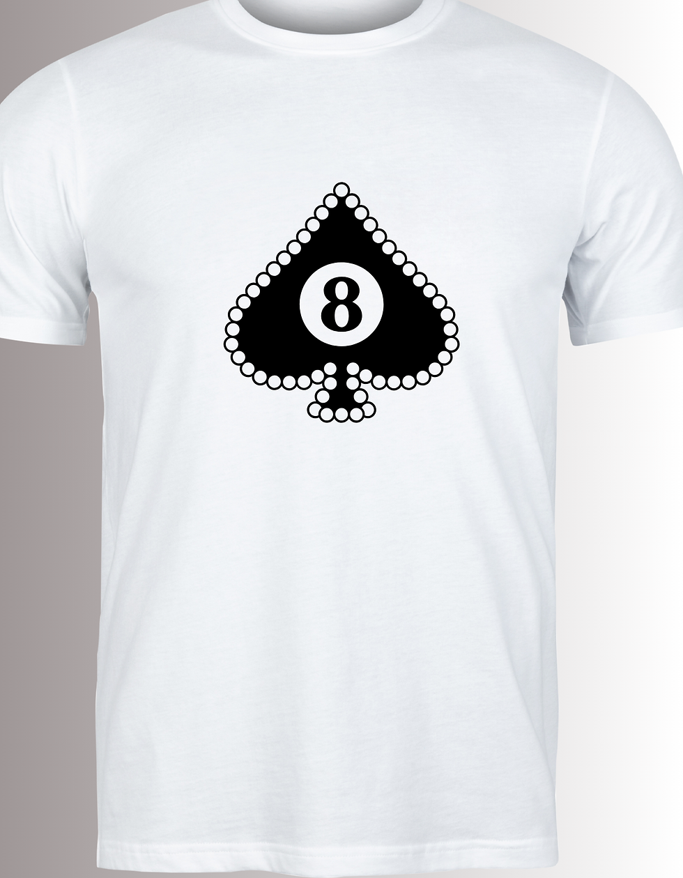8 Ball Spade Tee/Crewneck