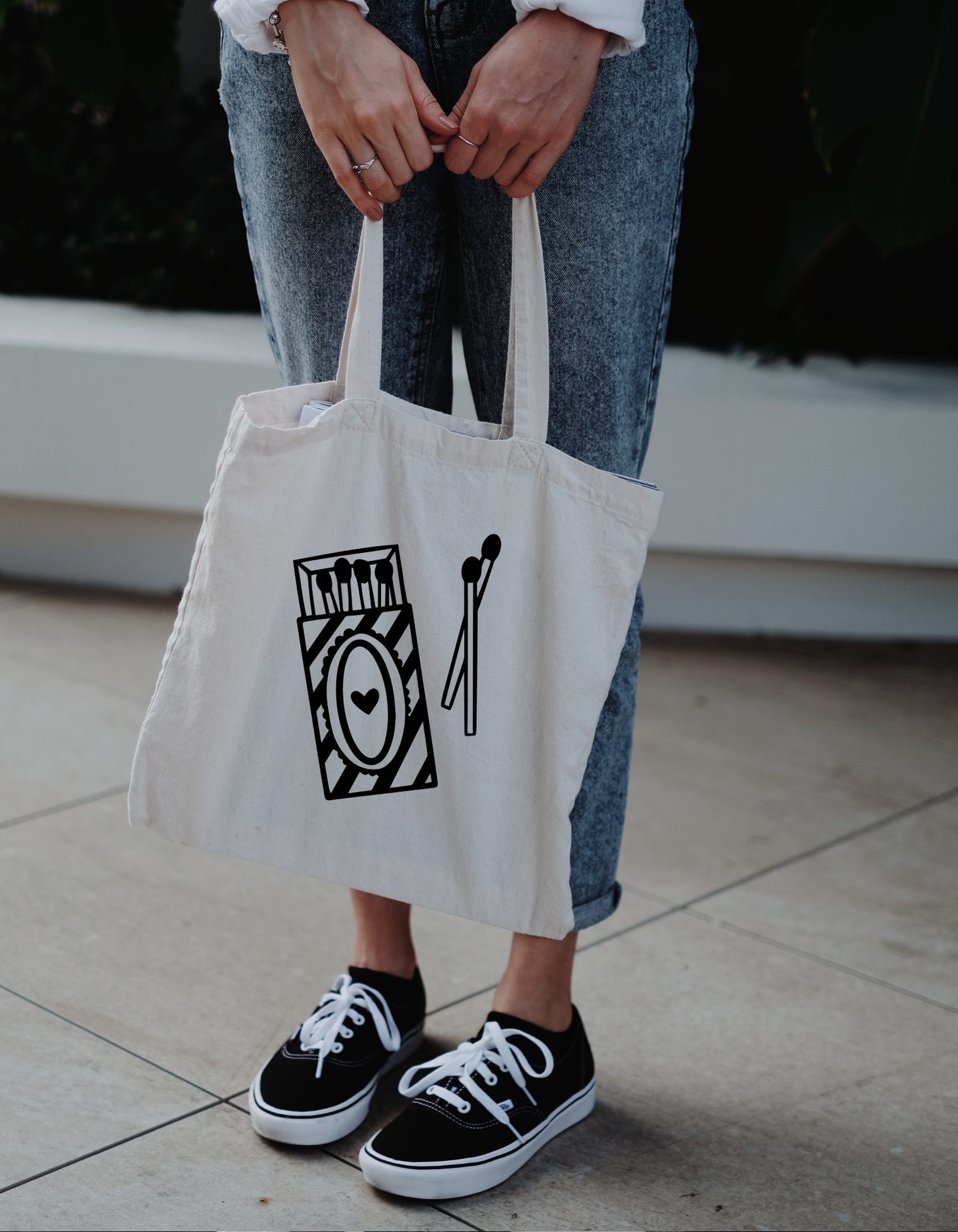 Matches Canvas Tote Bag