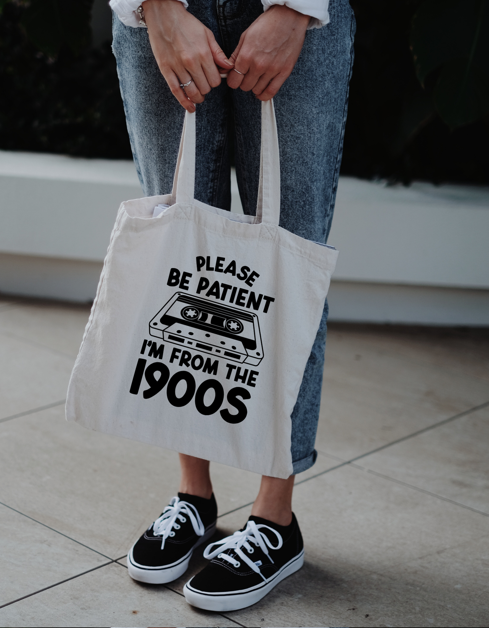I'm From the 1900s Canvas Tote Bag